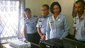 KADIV LAPAS JAMBI , TEST URINE SEJUMLAH PEGAWAI LAPAS BUNGO DAN WARGA BINAAN