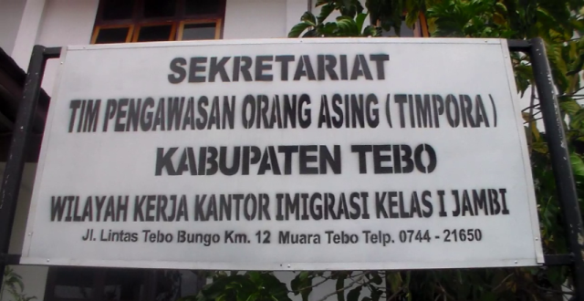 MARAKNYA PARA PEKERJA WNA DI  KAB.TEBO