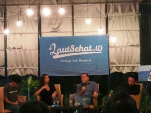 Aktivis Greenpeace Indonesia Adakan Acara Program “LAUT SEHAT.ID” di Cafe Sere Jakarta Pusat