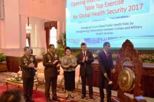 PANGLIMA TNI: PERTAMA KALI WHO PERCAYAKAN INTERNASIONAL CONFERRENCE KEPADA TNI