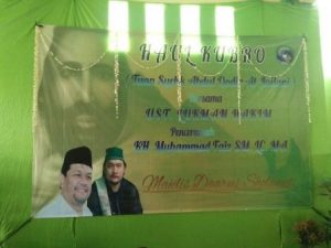 MAJELIS DAARUS SHOLAWAT RAWA BADAK SELATAN MENGADAKAN HAUL SYEKH ABDUL QADIR AL-JAILANI