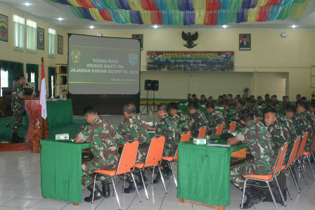 KODAM XII/TANJUNGPURA GELAR SOSIALISASI BAKTI TNI TAHUN ANGGARAN 2018, INI PENJELASAN KAPENDAM