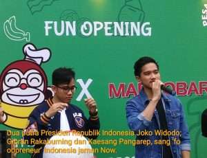 ANAK PRESIDEN JOKOWI PERANG (BISNIS) SAUDARA? KAESANG GANDENG ARIE MANAGING DIRECTOR ‘SANG PISANG’