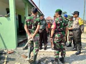 KODIM 0807/TULUNGAGUNG TERIMA TIM WASEV TMMD KE-101