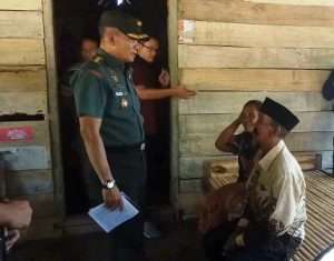 TIM WASEV TMMD KE-101 TINJAU KEGIATAN SATGAS TMMD DI DUSUN WONOSARI