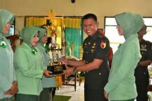 ACARA SYUKURAN DAN MEMPERINGATI HUT KE-72 PERSIT KCK CABANG XXIV YONIF 511 KOORCAB REM 081 PD V/BRAWIJAYA