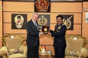 PANGLIMA TNI TERIMA KUNJUNGAN KEHORMATAN DUBES SPANYOL