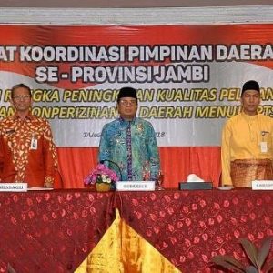 PLT. GUBERNUR JAMBI : KEMUDAHAN INVESTASI DAN PERIZINAN PRIMA LANGKAH PERCEPATAN KESEJAHTERAAN MASYARAKAT