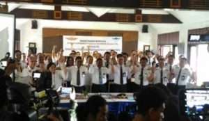 SERIKAT KARYAWAN GARUDA INDONESIA MENGGELAR KONFERENSI PERS TERKAIT PERBAIKAN STRUKTURAL KREW DAN MANAGEMENT PT. GARUDA INDONESIA