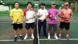 TIM TENIS LAPANGAN KODAM XII/TPR TIDAK KENAL LELAH