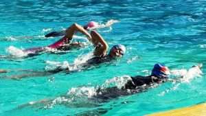 TIM RENANG PORAD KODAM XII/TPR PACU CATATAN WAKTU