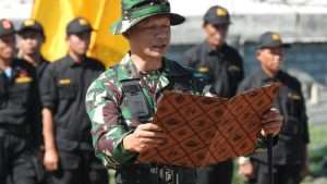 DIGELAR SEDERHANA,  PENUTUPAN TMMD KE 102 TAHUN 2018 KODIM LOTIM BERJALAN KHIDMAT