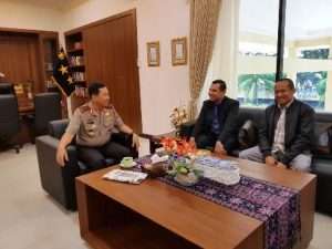 KAPOLDA NTB MENERIMA KUNJUNGAN KERJA TIM PUSAT PENELITIAN DAN PENGEMBANGAN POLRI