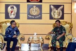 PANGLIMA TNI TERIMA AUDIENSI DIRUT PT. BANK MANDIRI