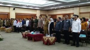 Deklarasi Komitmen Kampanye Damai 2019 di Gedung Wali Kota Jakarta Barat