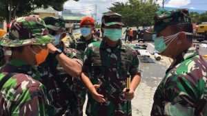 Panglima TNI Tinjau Perkembangan Penanganan Jenazah di RSUD Undata Palu