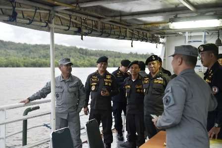 Tatap Muka Zona Tengah, Laksdya Taufiq Tekankan Bakamla Sebagai Coast Guard Indonesia