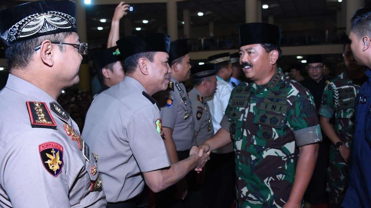 Panglima TNI Hadiri Doa Bersama Untuk NKRI di Bandung