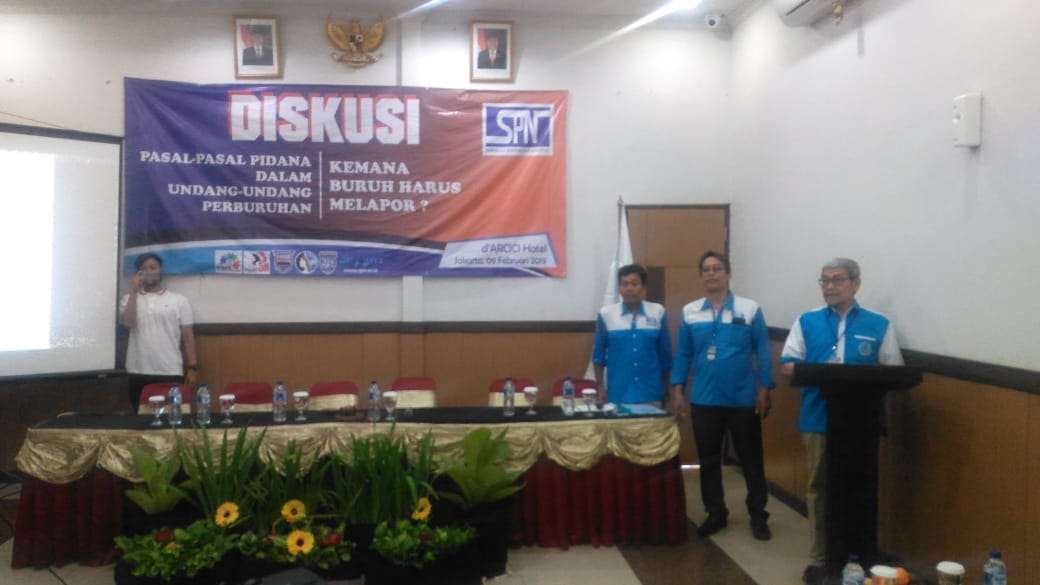 Sekretaris DPD SPN DKI Jakarta : Komitmen Anti Hoax di Deklarasi Pemilu Damai 2019 saat Konferda