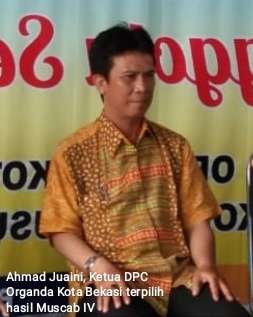 Ketua DPC Organda Kota Bekasi Terpilih : Naikan Aja Berita Apa, Naikan. Tapi kalau ngak bener saya Tuntut