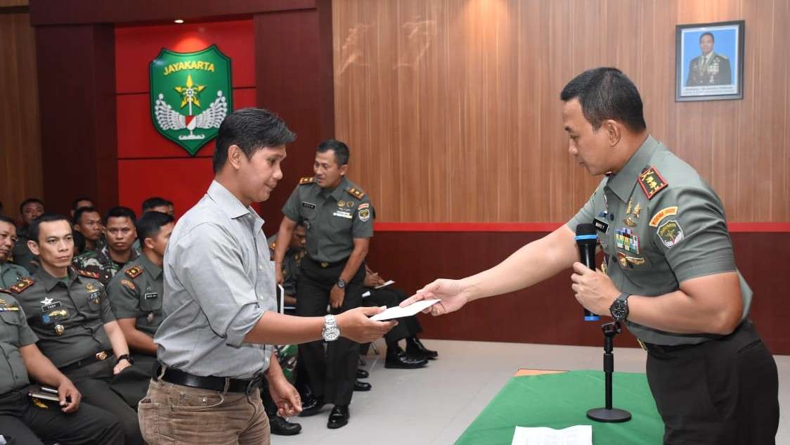 Dandim 0501/JP BS Ajak Seluruh Anggota Untuk Tingkatkan Kepedulian