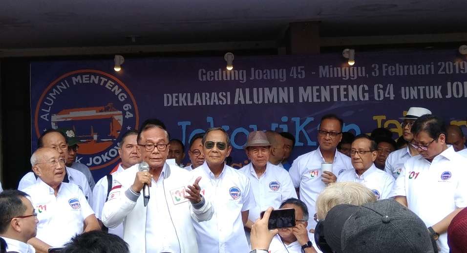 Alumni MENTENG 64 Jakarta, Mendeklarasikan JOKOWI MENANG