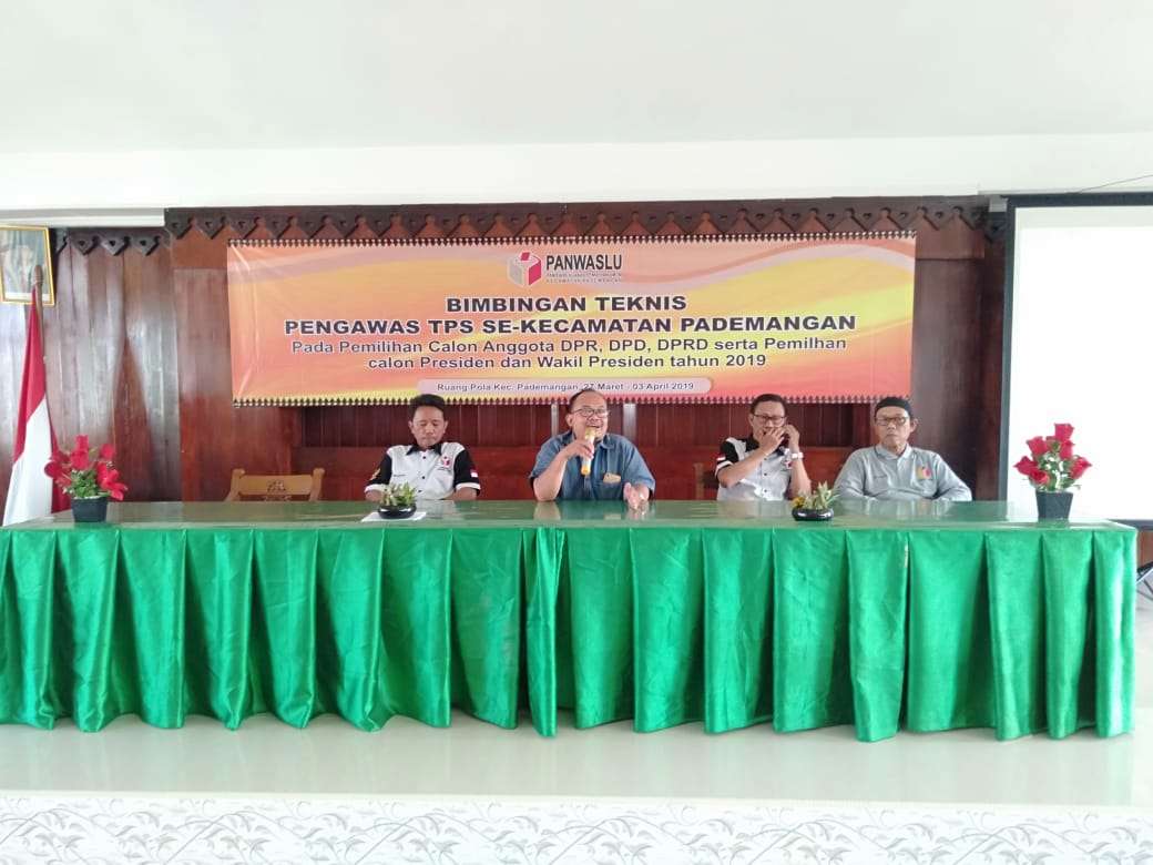 Panwascam Pademangan Gelar Bimtek PTPS