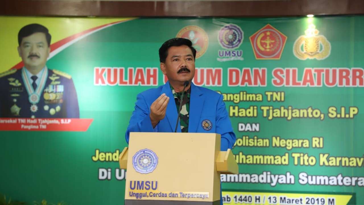 Panglima TNI: Pemuda dan Mahasiswa Aset Potensial Bangsa