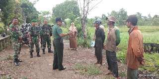 Wujudkan Hanpangan, Kodim 1011/Klk Tatap Muka Dengan Poktan, Mantri Tani dan PPL