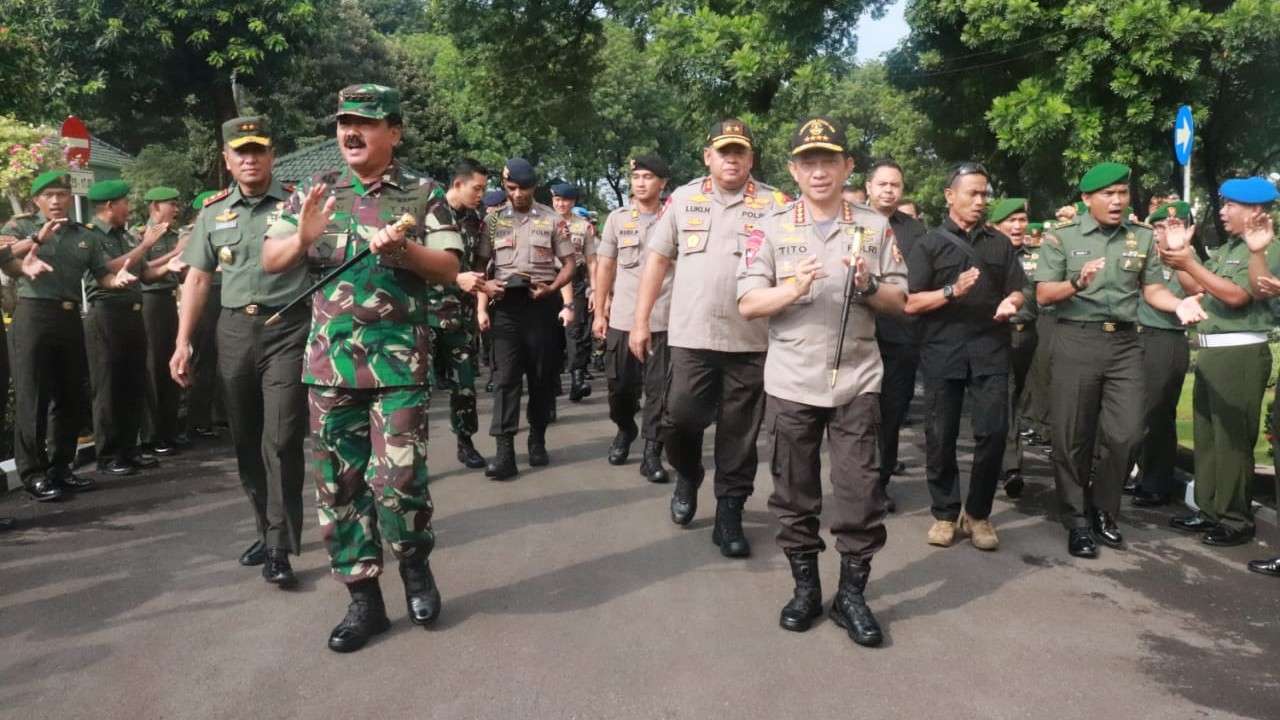 Panglima TNI Berkunjung Ke Makodam V/BRW