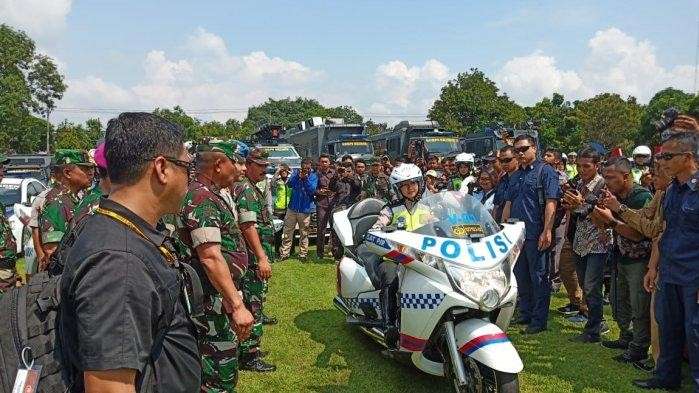 Cerita Polwan Cantik Pengendara Moge Patwal Capres dan Cawapres Ditantang Kapolri Tunjukkan Keahlian