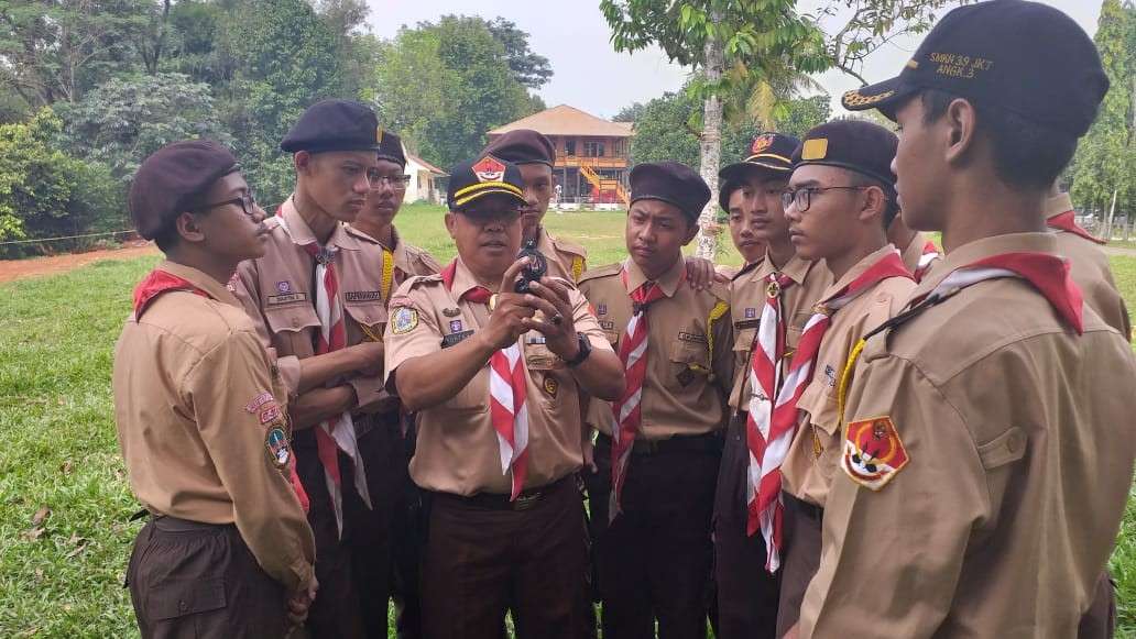 Saka Wira Kartika Kodim 0501/JP BS Melaksanakan Latihan Di Sanggar SWK Cibubur