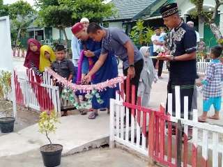 Kompi Senapan “A” Yonif R 631, Gelar Peringatan Isra Miraj dan Peresmian TPA Nurul Jihad