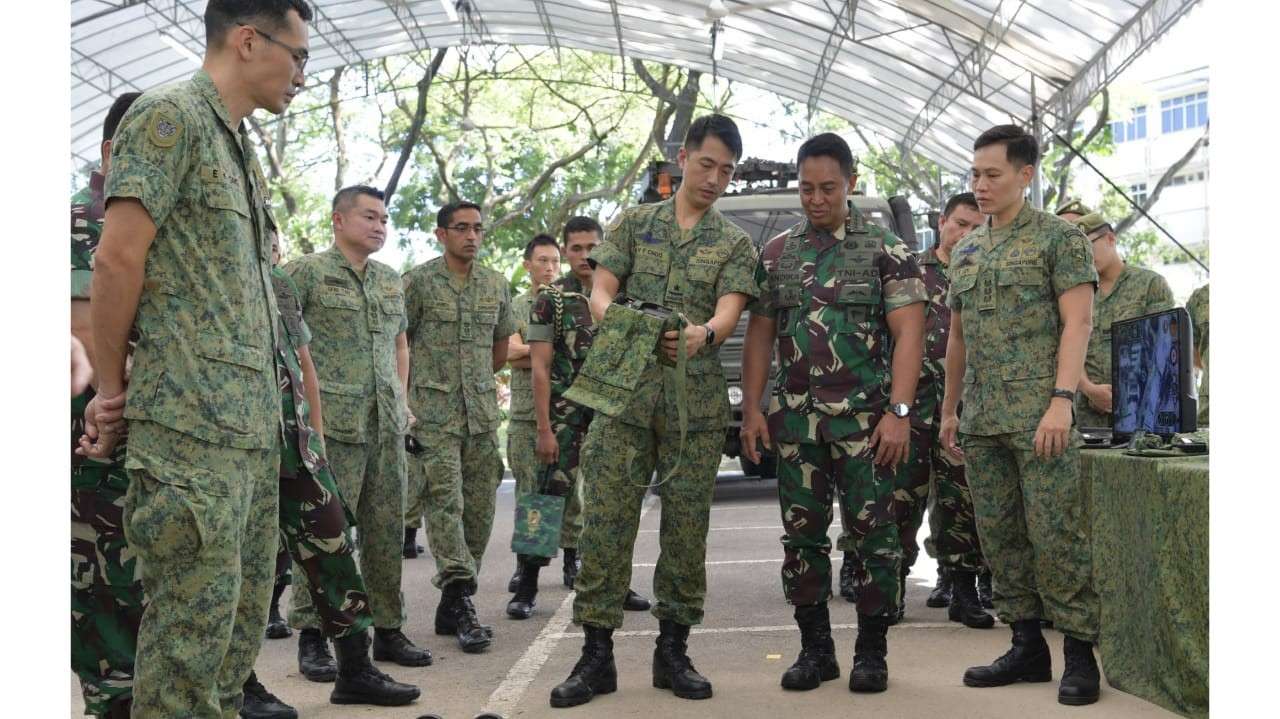 Kunjungan Kasad ke Pejabat Militer dan Menhan Singapura, Pererat Kerja Sama dan Perkuat Stabilitas Kawasan