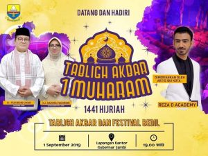 Gubernur Jambi, Ajak Masyarakat Hadiri Tabligh Akbar dan Festival Bedil