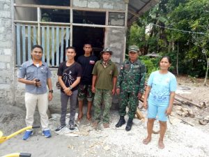 Menanti 9 Tahun, TNI Rehab Rumah Bu Supertina Menjadi Rumah yang Layak Huni