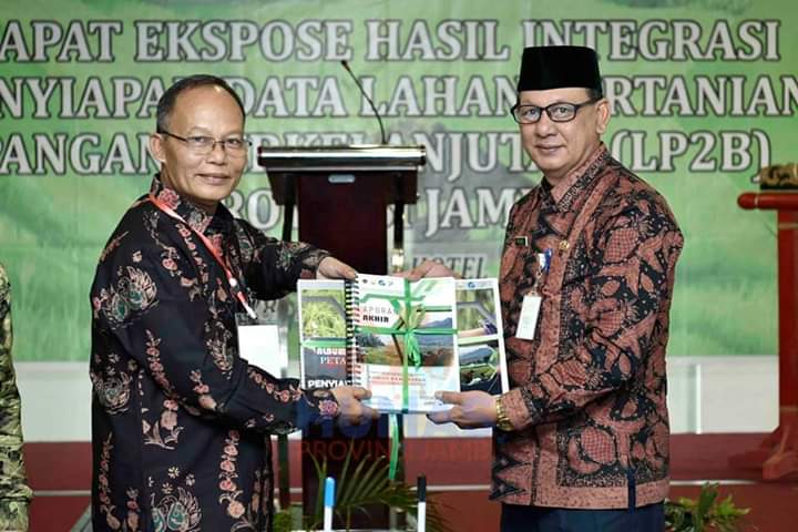 Sampaikan Data Ekspose LP2B, Provinsi Jambi Tercepat Ketiga