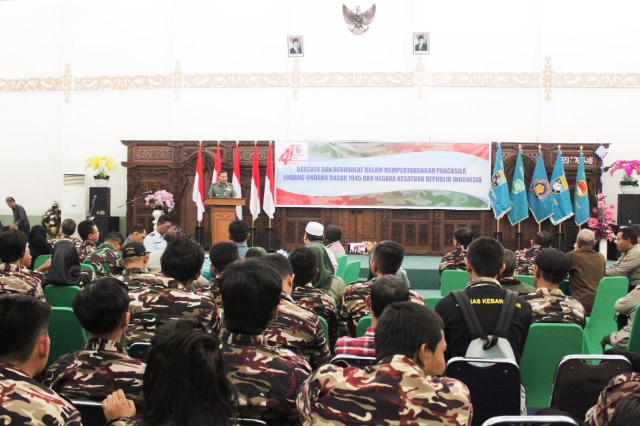 Pasahli Pangdam XII/Tpr Bidang Ekonomi Hadiri Syukuran HUT FKKPI Ke-41