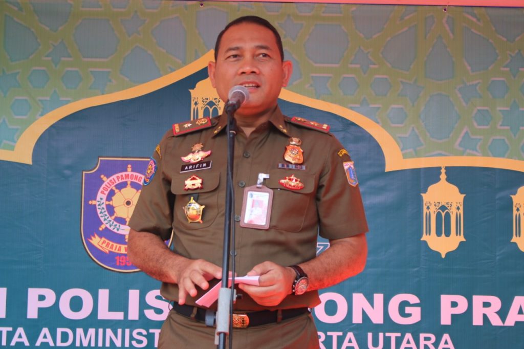 Satpol PP Jakarta Utara Santuni 103 Anak Yatim, Dana dari Hasil Urunan Anggota