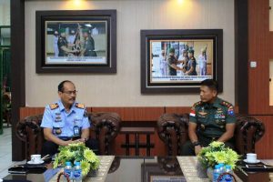 Tingkatkan Sinergi dan Kerjasama Pangdam XII/Tpr Terima Kunjungan Kakanwil Kemenkumham Kalbar