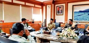 Upayakan Peningkatan Pembangunan Pertanian Jambi, Fachrori Beraudiensi Ke Mentan