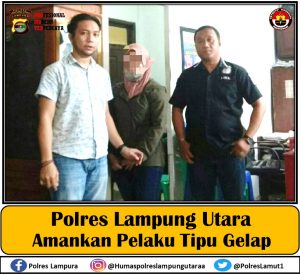 Polres Lampung Utara Amankan Pelaku Penipuan dan Penggelapan Mobil