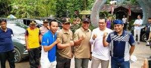 Dandim 0506/Tgr Dampingi Danrem Olah Raga Pagi di Banksa Suci