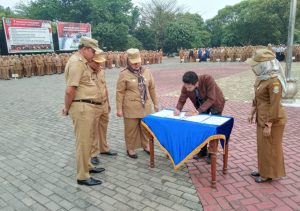 Pemda Tandatangani MoU dengan Waste4Change, terkait Pembersihan Sampah di Kali Bekasi 2020