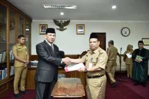 Sekda Tegaskan Pejabat Harus Mampu Tingkatkan Kinerja Instansi