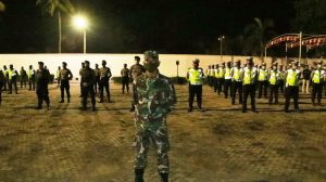 Awal Ramadhan TNI, Polri Bersama Pemkab Lamteng Laksanakan Apel Berskala Besar