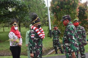 Danrem 174/ATW Disambut Secara Sederhana