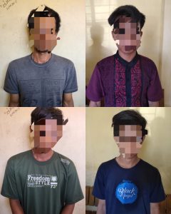 Pelaku pencurian sepeda Motor beserta penadah di Tangkap Unit Reskrim Polsek Abung Selatan