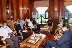 Perkuat Penanganan Covid-19, Ardy Terima Masukan dari Kepala BPOM Jambi