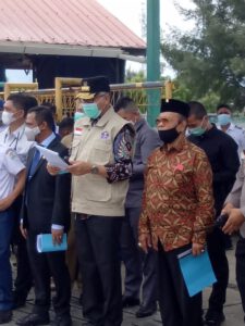 Karimun Usman Bersama Rombongan Gubernur Aceh mencoba Kapal Aceh Hebat 2
